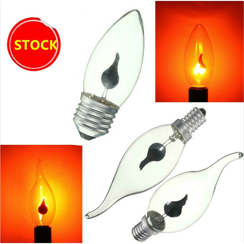E14 E27 Led Bulb Flame Chandelier, Lamps That Look Like Candles