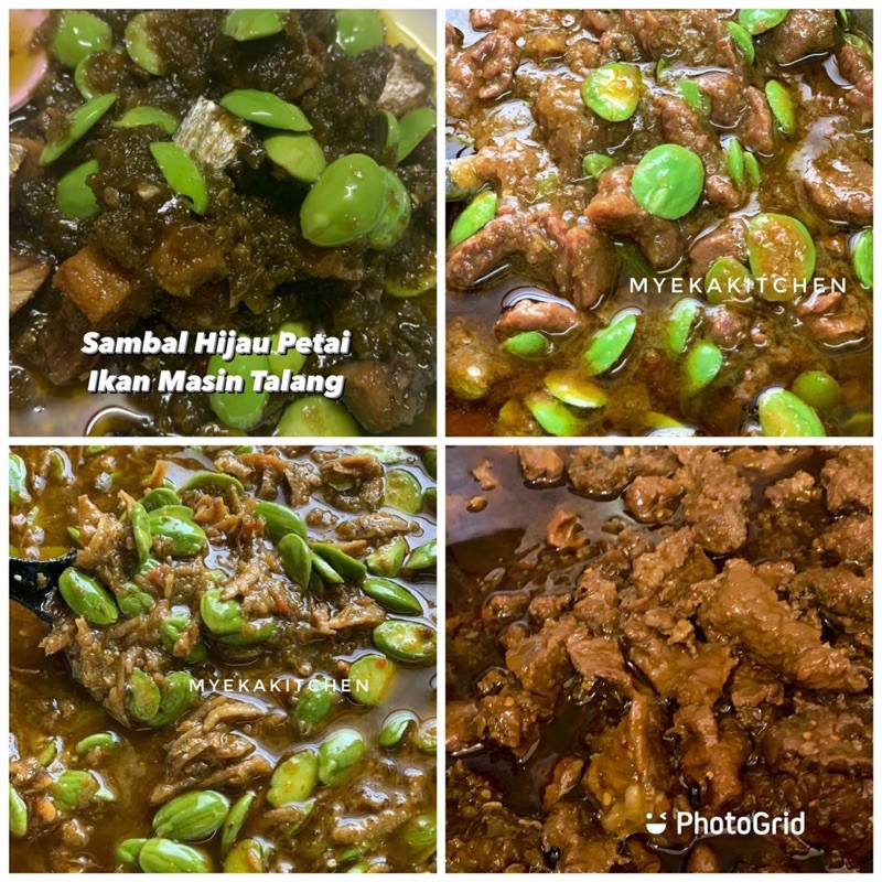 Sambal Hijau Daging Petai My Eka Kitchen Shopee Malaysia