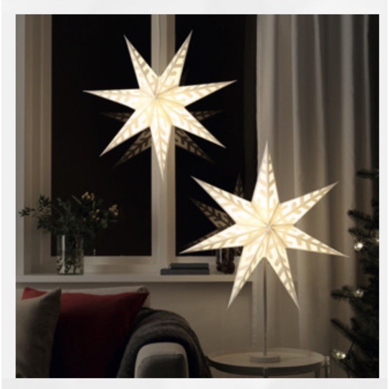 star shaped lamp shade