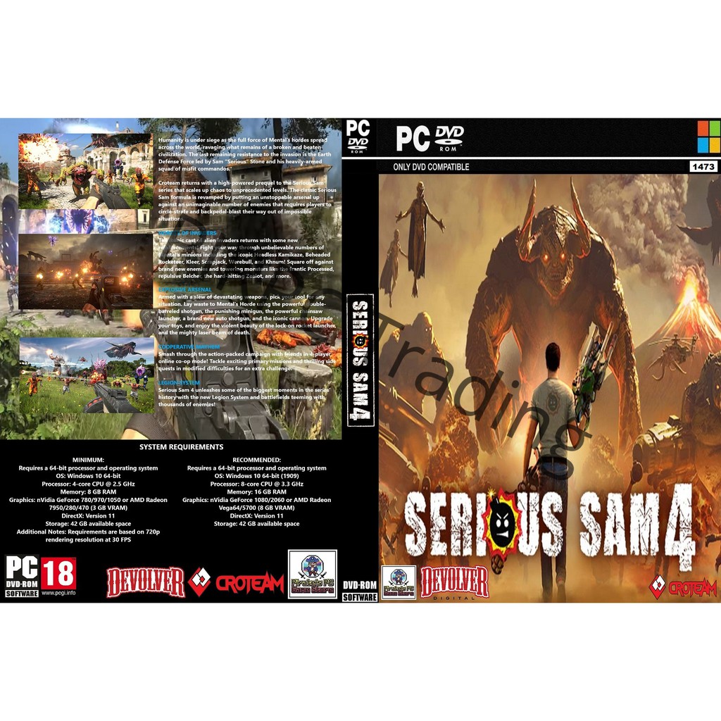 Serious Sam 4 системные требования. Сириус Сэм 4 системные требования. Deluxe Edition.