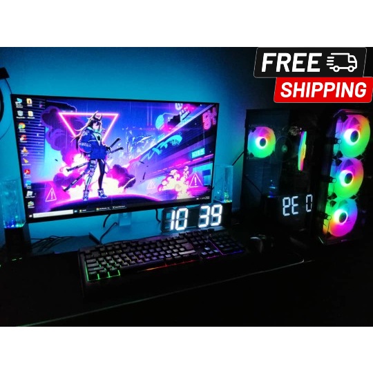 FULL SET BUDGET GAMING PC / CUSTOM PC / INTEL / RYZEN / NVIDIA RTX GTX / CPU PUBG GTAV DESKTOP 3050/3060/3060Ti