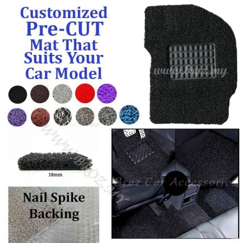 Oem Pre Cut Driver Side Customized Coil Mat Ford Ranger 2017