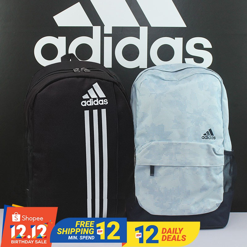 Adidas backpack bag Large capacity Knapsack fashion Laptop bag Travel