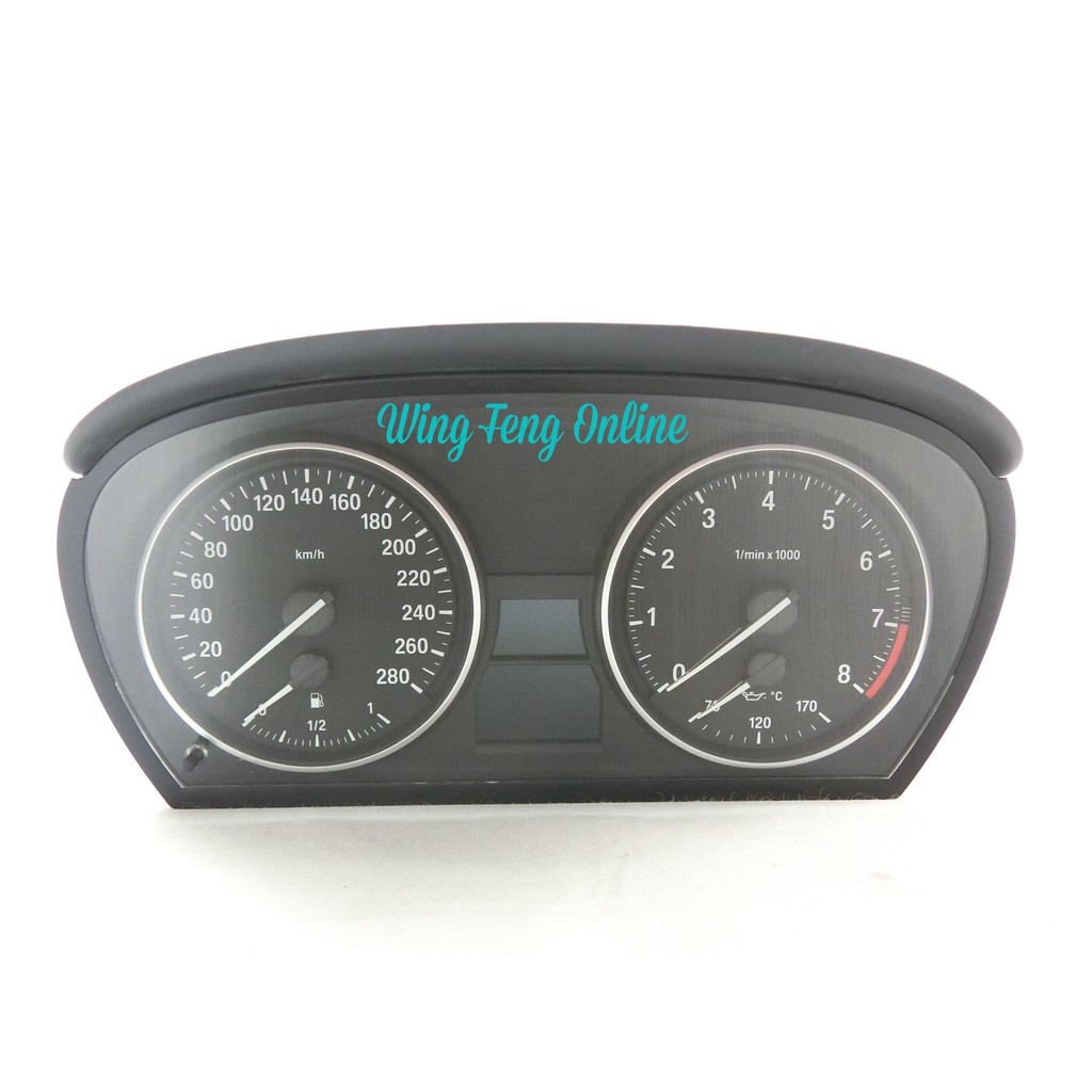 Bmw 3series E90 E91 E92 E93 3i 323i 325i 330i Instrument Cluster Meter Speedometer Digital 280km H 335i Used 03 Shopee Malaysia