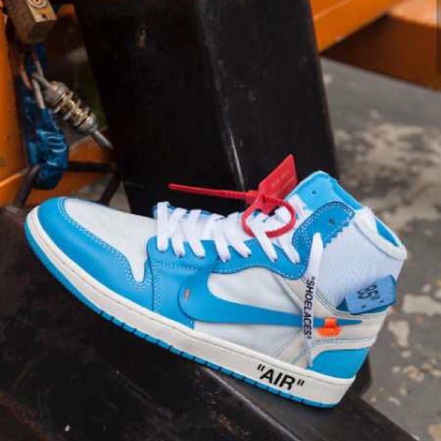 off white jordan 1 unc shoelaces