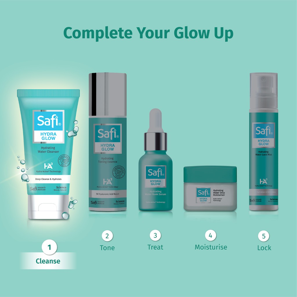 safi hydra glow cleanser