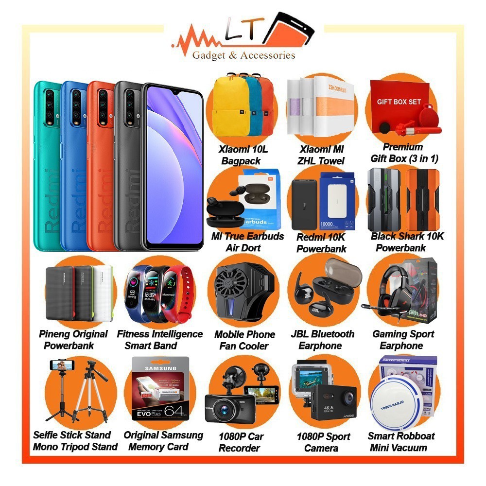 (Malaysia Warranty) Xiaomi Redmi 9T/Redmi 10 (4GB+64GB / 6GB +128GB) 1