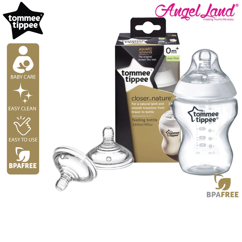 tommee tippee bottles 260ml x 6