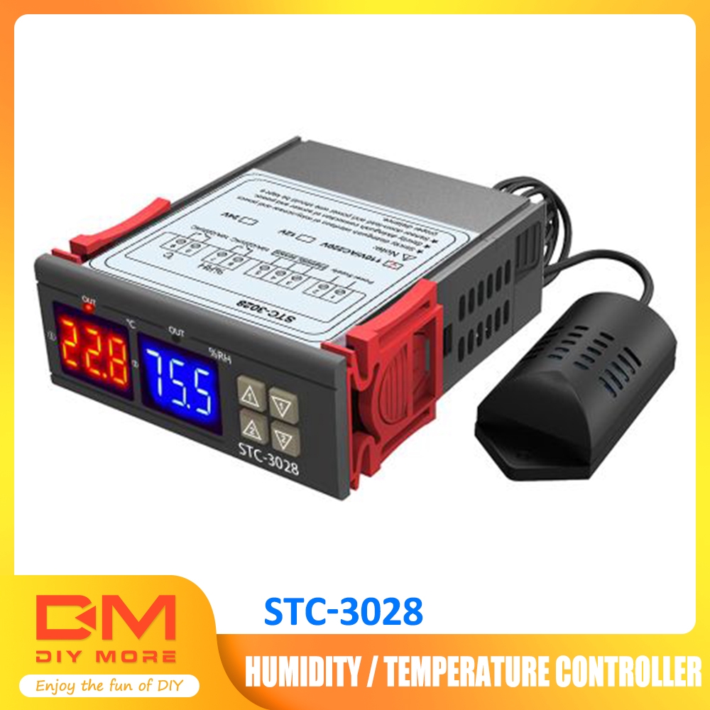 STC1000 DC1272V Digital Temperature Controller Thermostat Thermistor