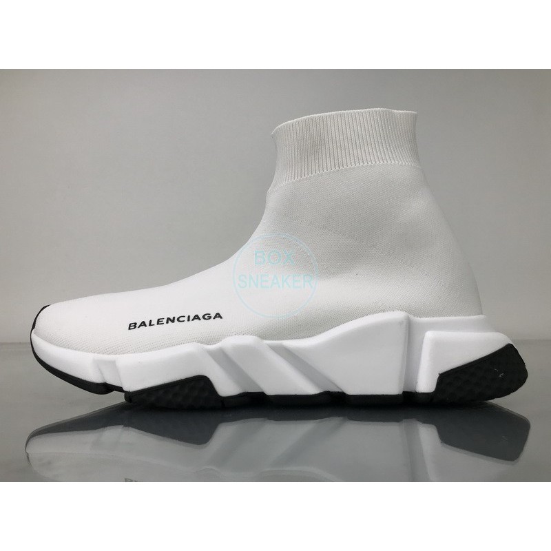 balenciaga shoes speed trainer white