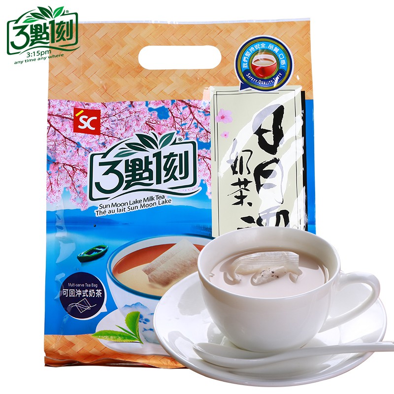 3 15pm Sun Moon Lake Milk Tea Bag Of 15 Shopee Malaysia