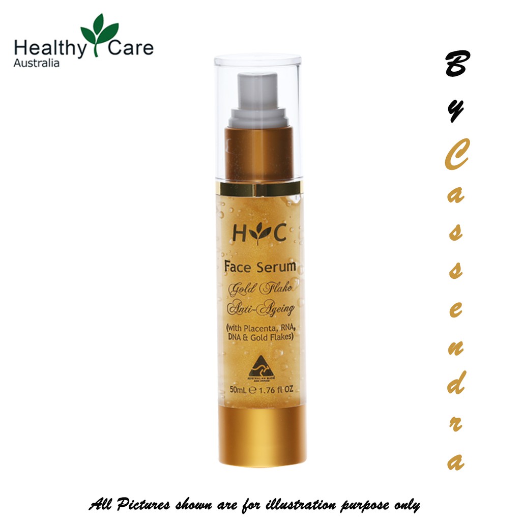 gold flake serum