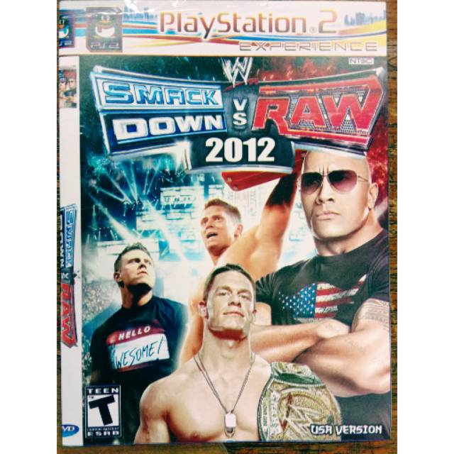 Ps2 Smackdown Vs Raw Game Cassette 12 Coapb Shopee Malaysia