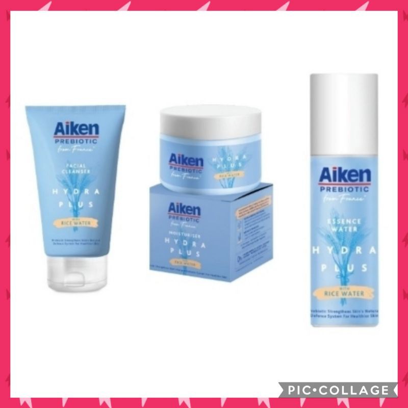 AIKEN PREBIOTIC HYDRA PLUS MOISTURIZER 40G/ 3 in 1 Set Exp 2023