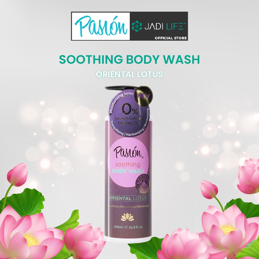 Pasion Body Wash Oriental Lotus 500ml Shopee Malaysia