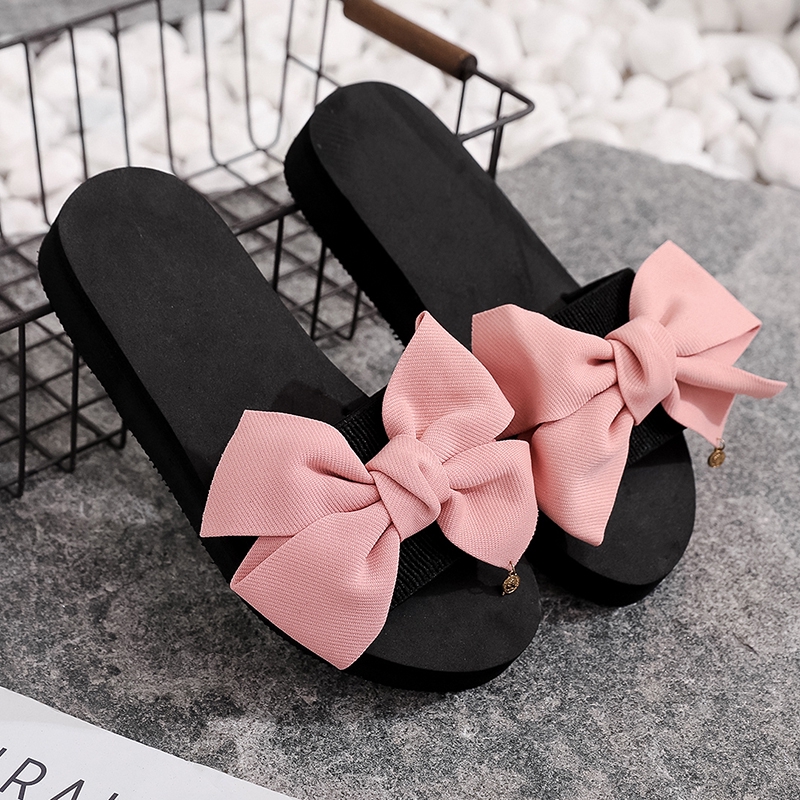 bow slippers