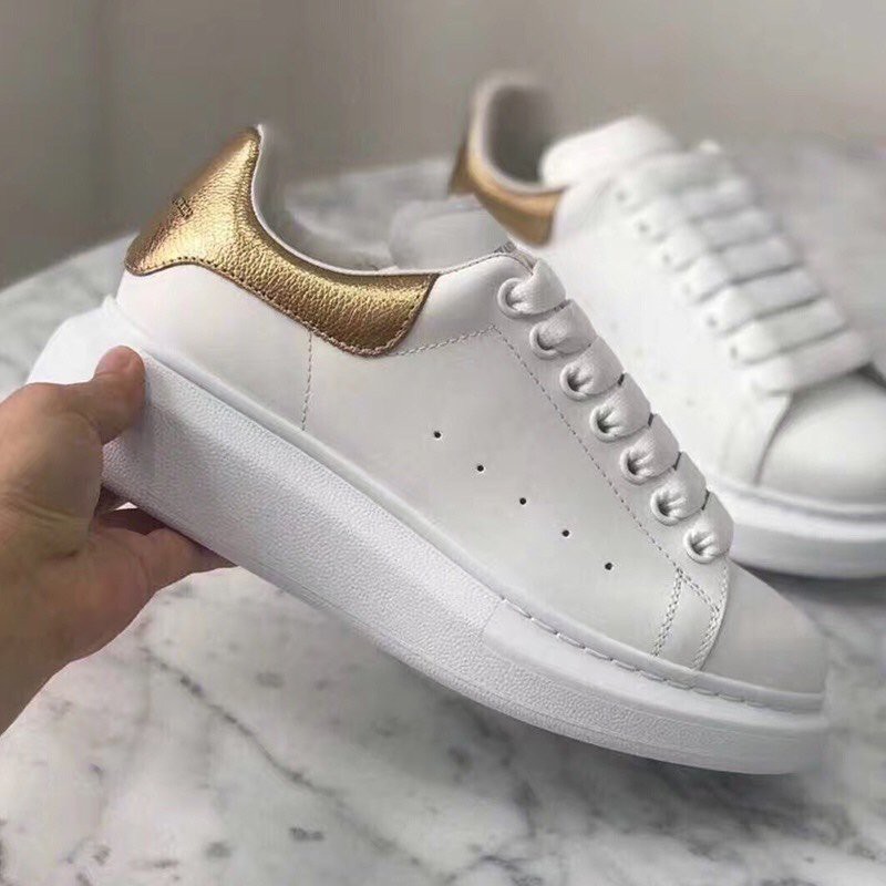 alexander mcqueen sneakers rose gold