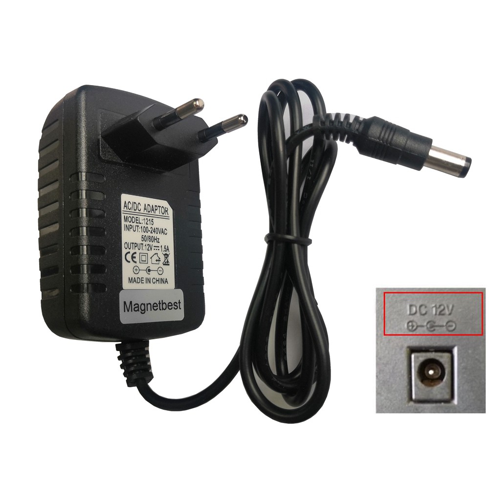 12V 1.5A AC DC Power Adapter For Electric Piano Keyboard CTK750 738