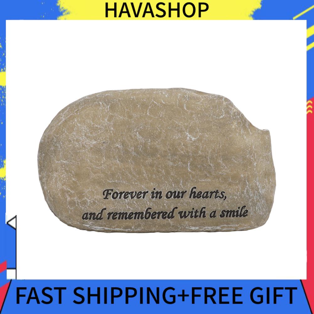 Havashop Pet Tombstones Dog Cat Keepsake Memorial Commemorate Tombstone Yard Decor