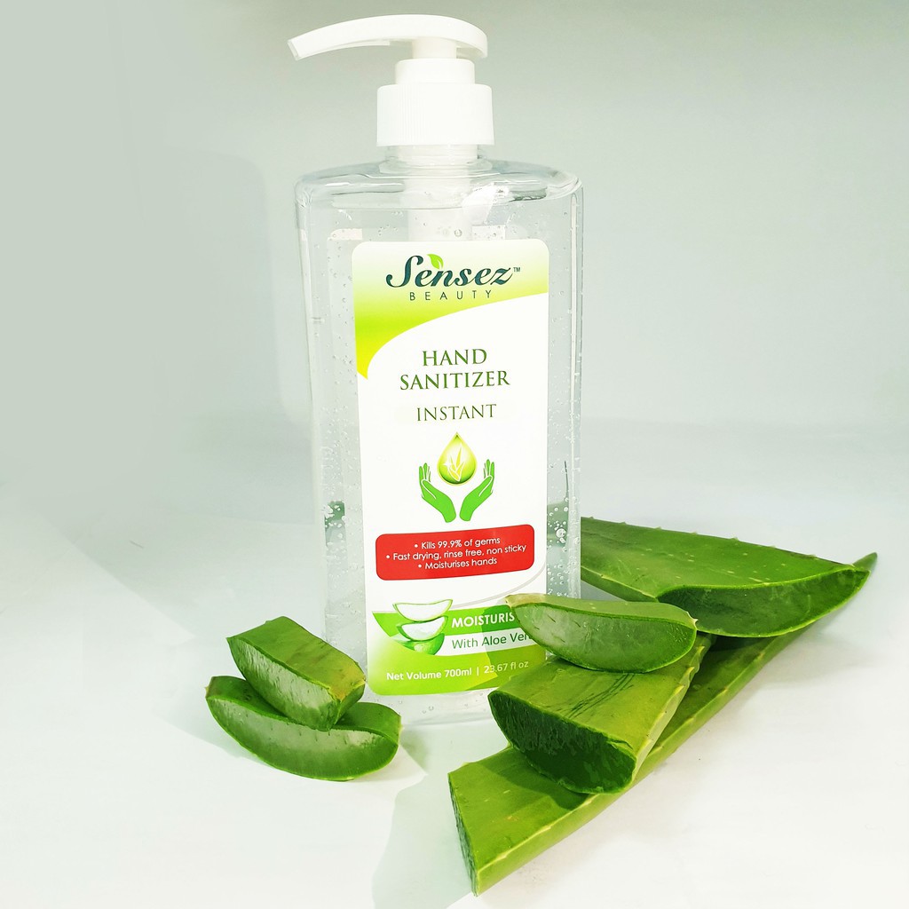 Methanol Free Sensez Beauty Moisturising Hand Sanitiser 55ml Aloe Vera Sanitising Gel Shopee Malaysia