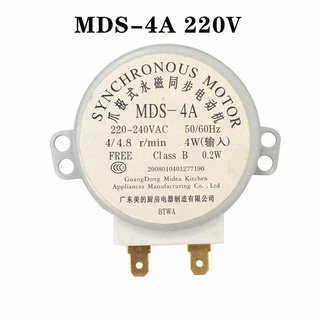 MDS-4A AC 220-240V 4/4.8RPM 4W Synchronous Motor for beauty Microwave Oven 