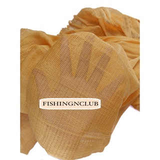 JARING ISI IKAN DAN JARING TAPIS KOLAM FISHING NETS JARING KUNING ...