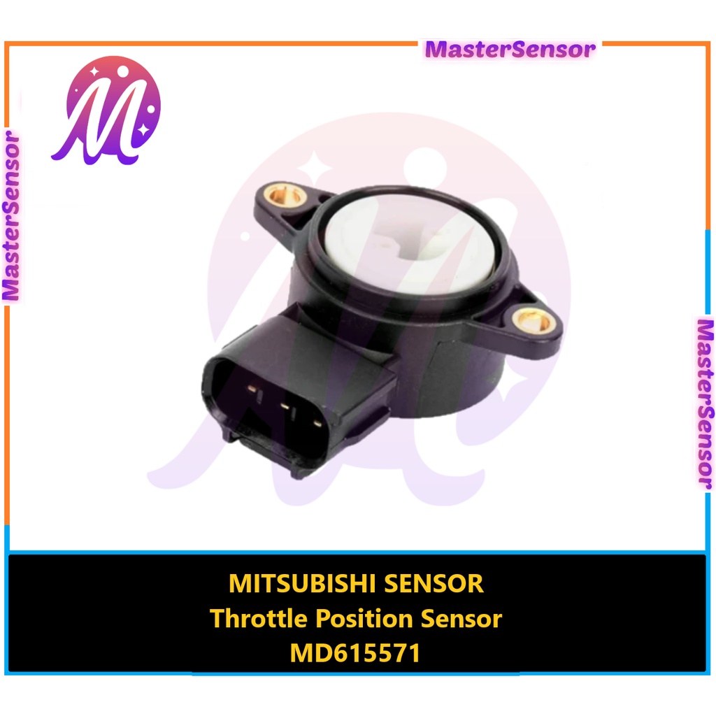 MITSUBISHI THROTTLE BODY SENSOR / THROTTLE POSITION SENSOR MD615571