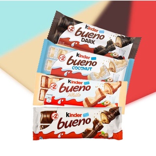 39g 43g Kinder Bueno Original White Dark Coconut Chocolate Omyfood Shopee Malaysia