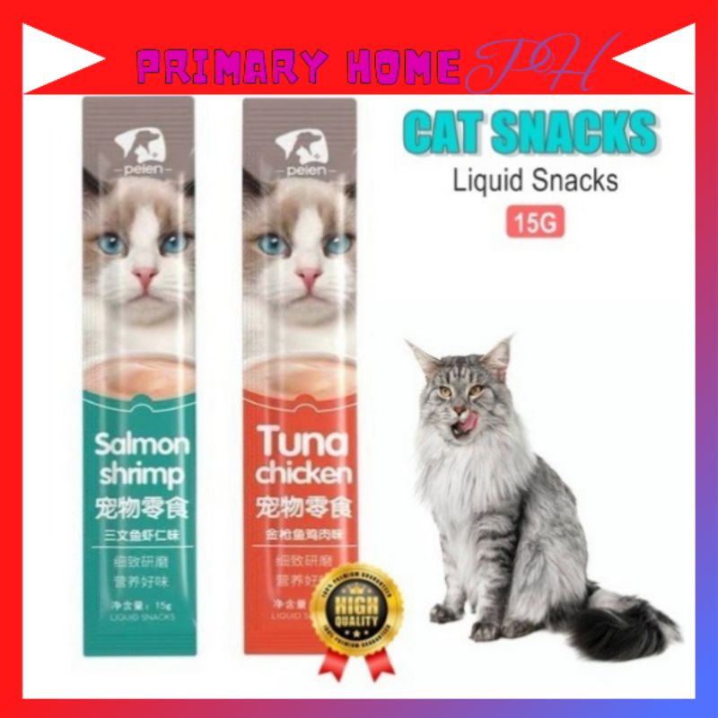 [FastShippin]Makanan Kucing Basah / Shek Kucing Seek 15g / Cat Snack Cat Treat Cat Food Pet Snack Creamy Cat Treats