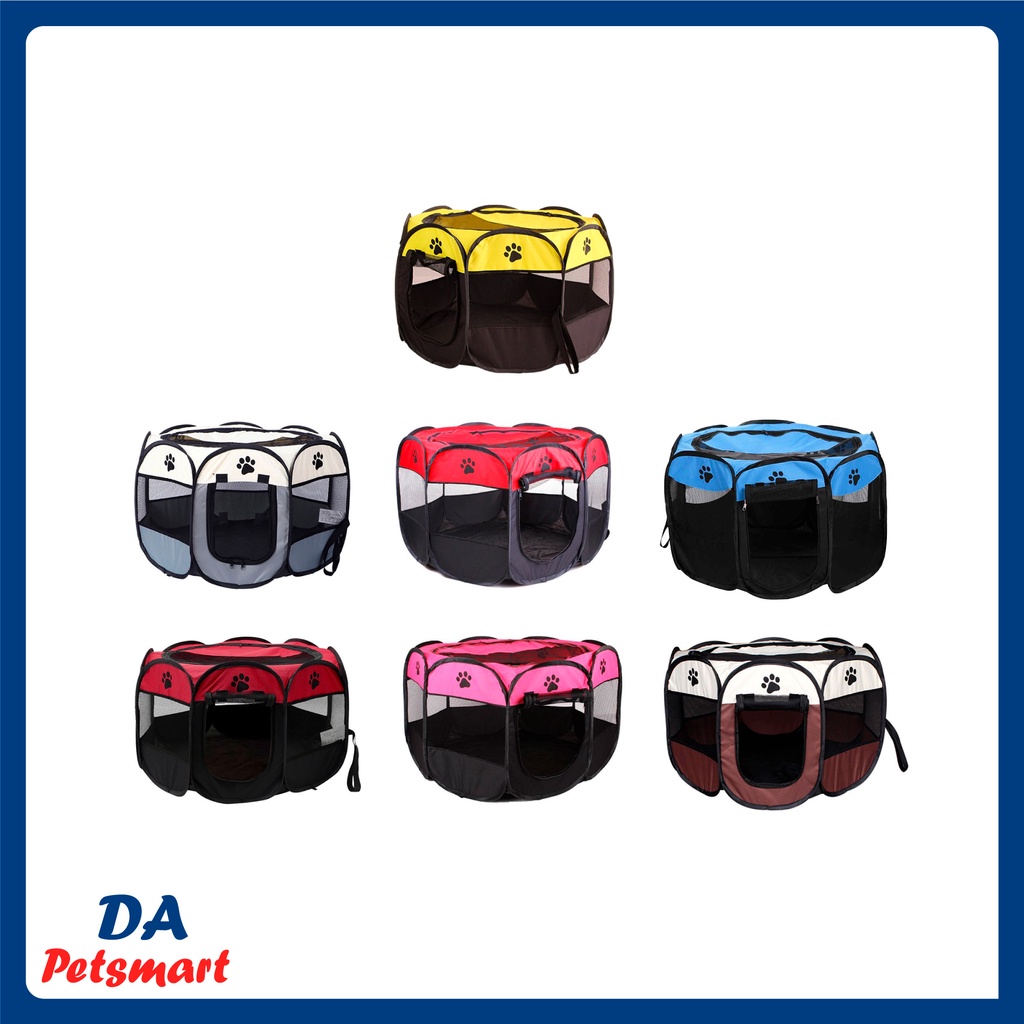 Pet Tent Foldable Playpen Dog House Octoganal For Cats and Dogs