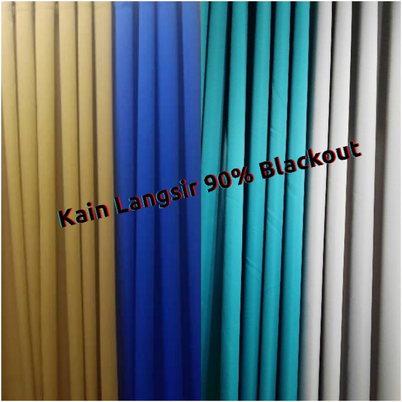 Buy Kain Plain Langsir 90 Blackout Bidang 60 Seetracker Malaysia