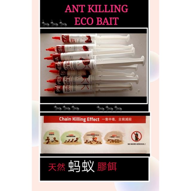 ANT KILLING ECO BAIT 10G, UBAT SEMUT Kesan Membunuh 