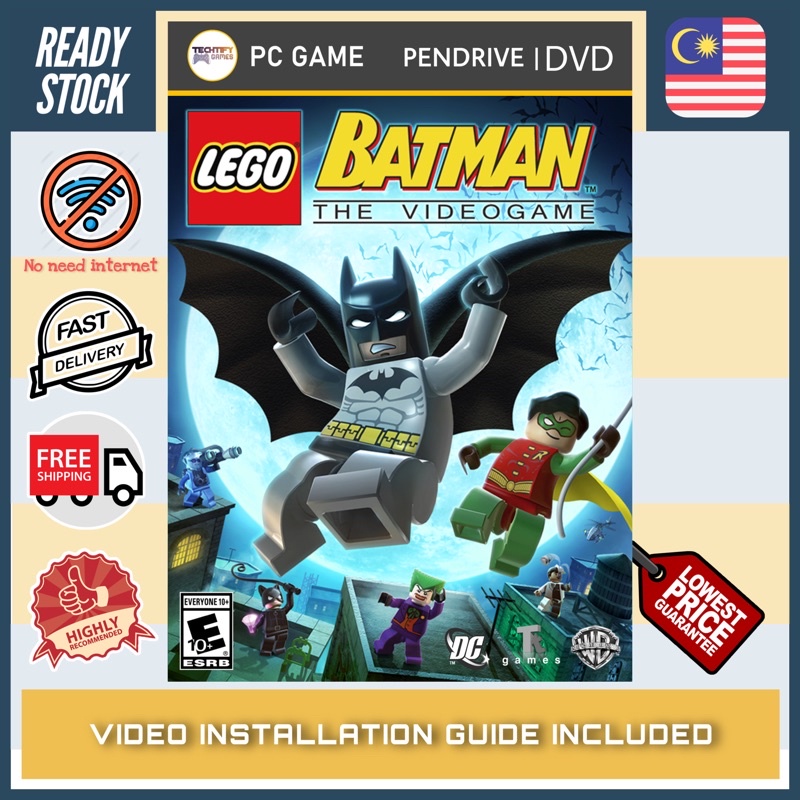 PC Game] Lego Batman The Videogame - Offline [DVD | Pendrive] | Shopee  Malaysia