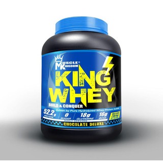 Muscle Kingdom King Whey Protein isolate whey 2 lbs/900 g , 4 lbs/1.8 ...