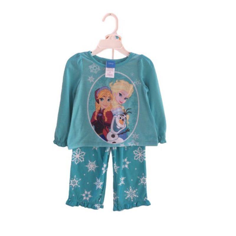 (Ready Stock)Baju Tidur Frozen Kanak-Kanak (NEW) Brand Disney | Shopee ...