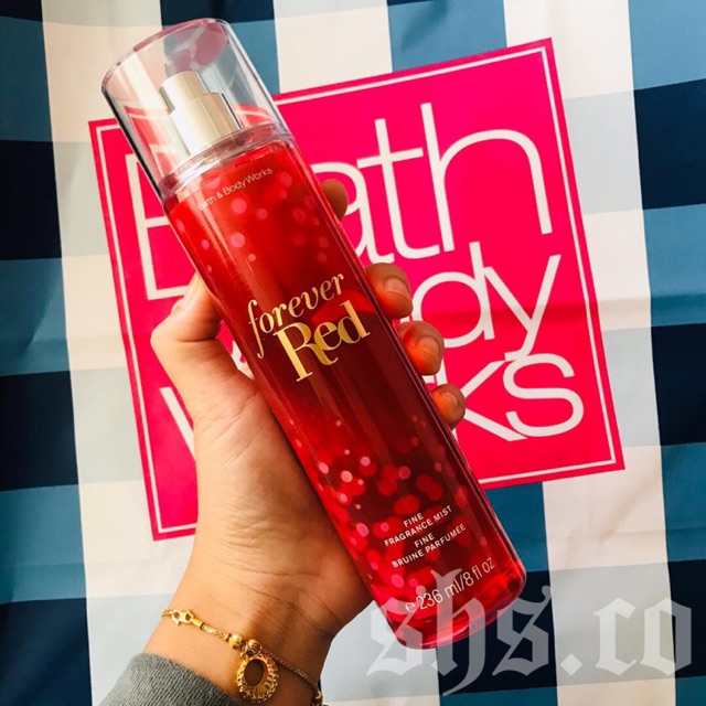 🌹AUTHENTIC BATH & BODY WORKS BODY FRAGRANCE FOREVER RED🌹 | Shopee Malaysia