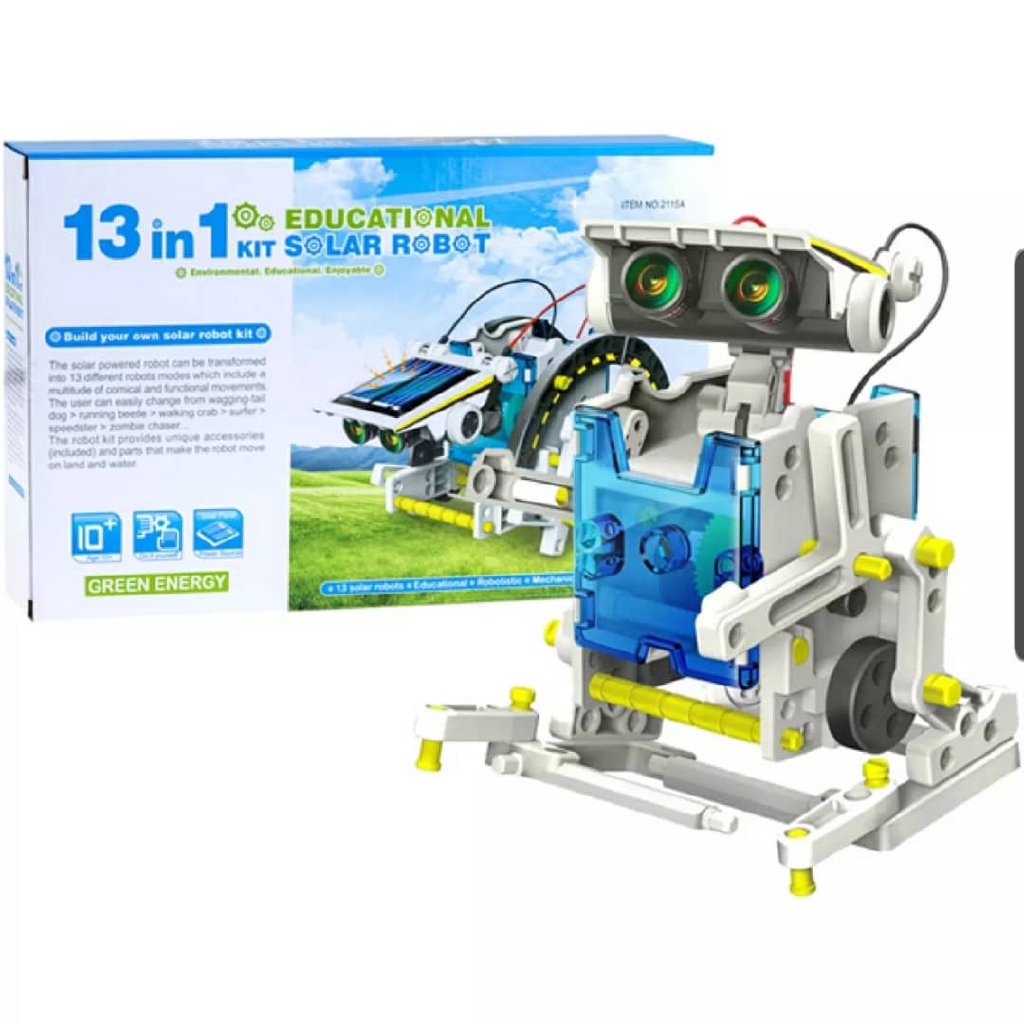 13 in 1 solar robot