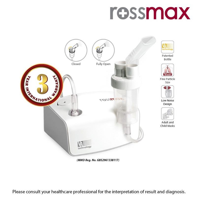 ROSSMAX NB80 Compact Nebulizer Shopee Malaysia
