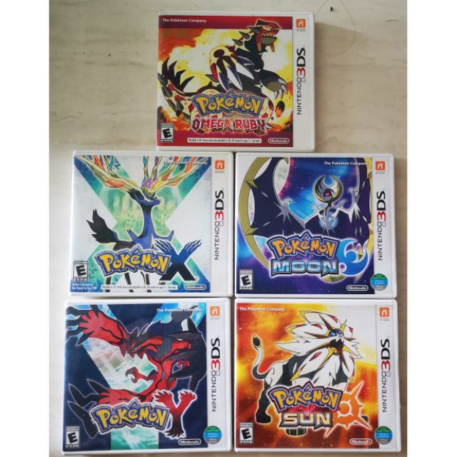 nintendo 3ds pokemon xy