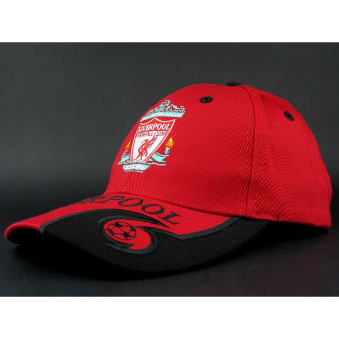 liverpool black baseball cap