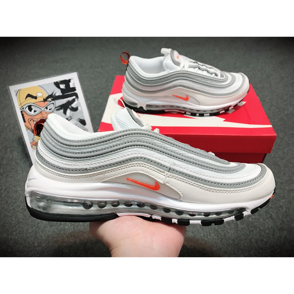 nike air max 97 silver orange