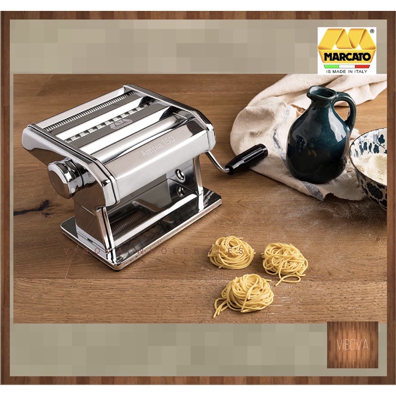 MARCATO AMPIA 150 WELLNESS PASTA MAKER - MADE IN ITALY MECHINE MEE KARIPUFF NOODLE MAKER