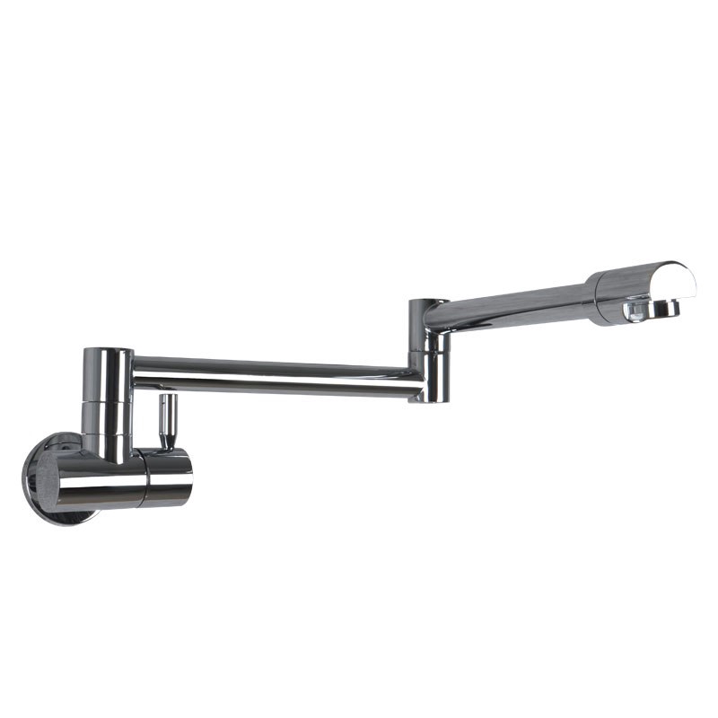 Single Cold Folding Wall Mounted Faucet Washroom Bathroom Outdoor