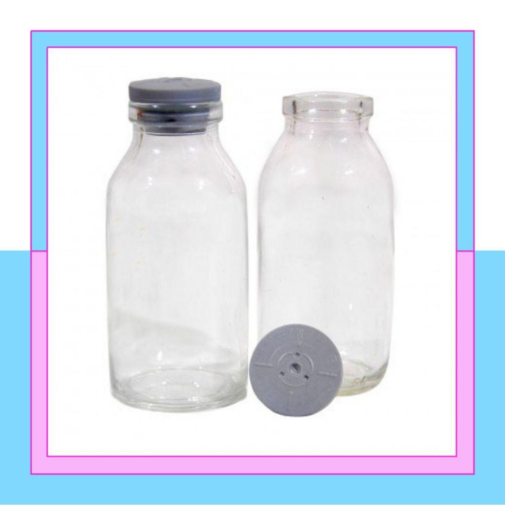 Botol Susu Breastmilk Glass Storage Bottle 100ml Botol Botol Susu Breastmilk Glass Storage Bottle 100ml Botol