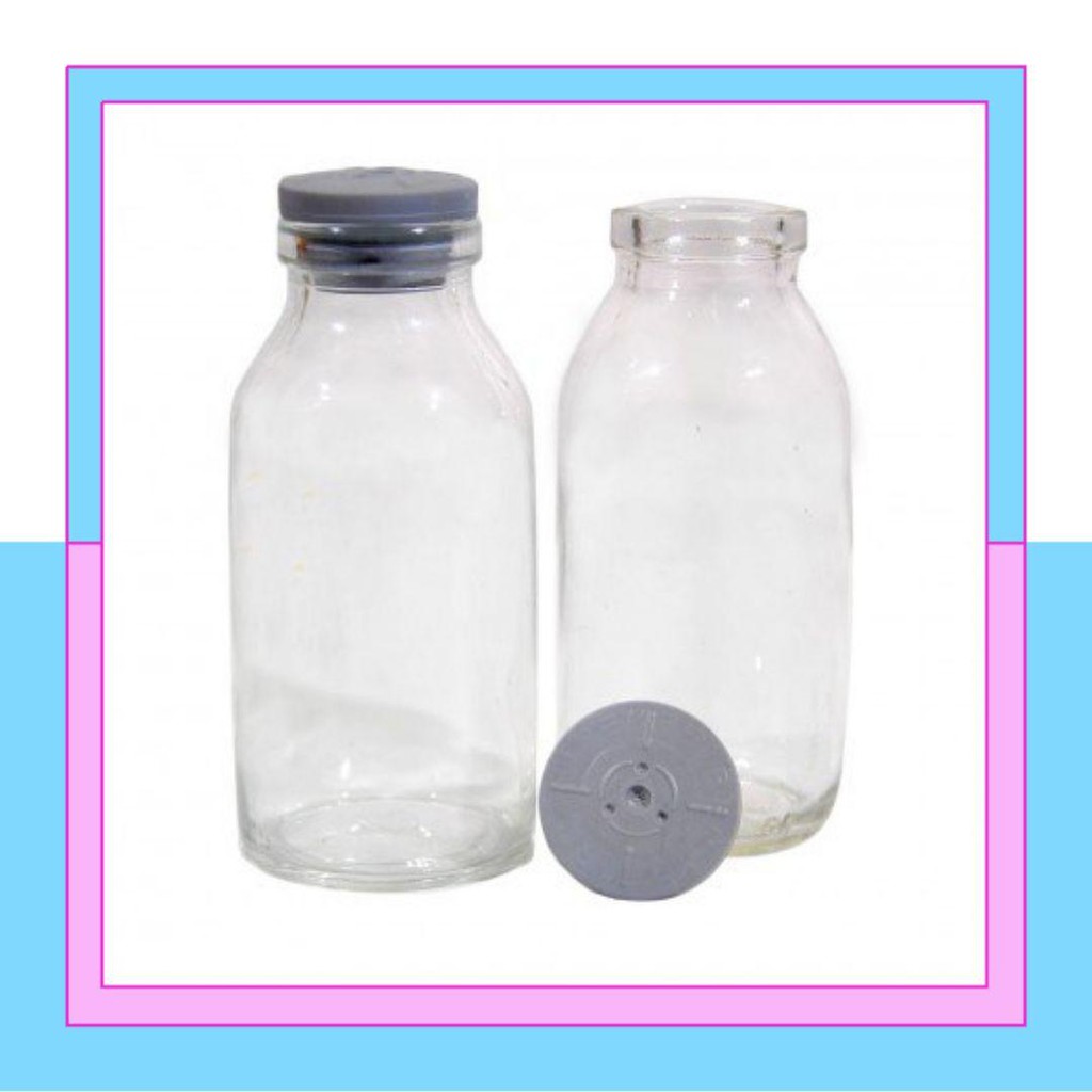 Botol Susu Breastmilk Glass Storage Bottle 100ml Botol