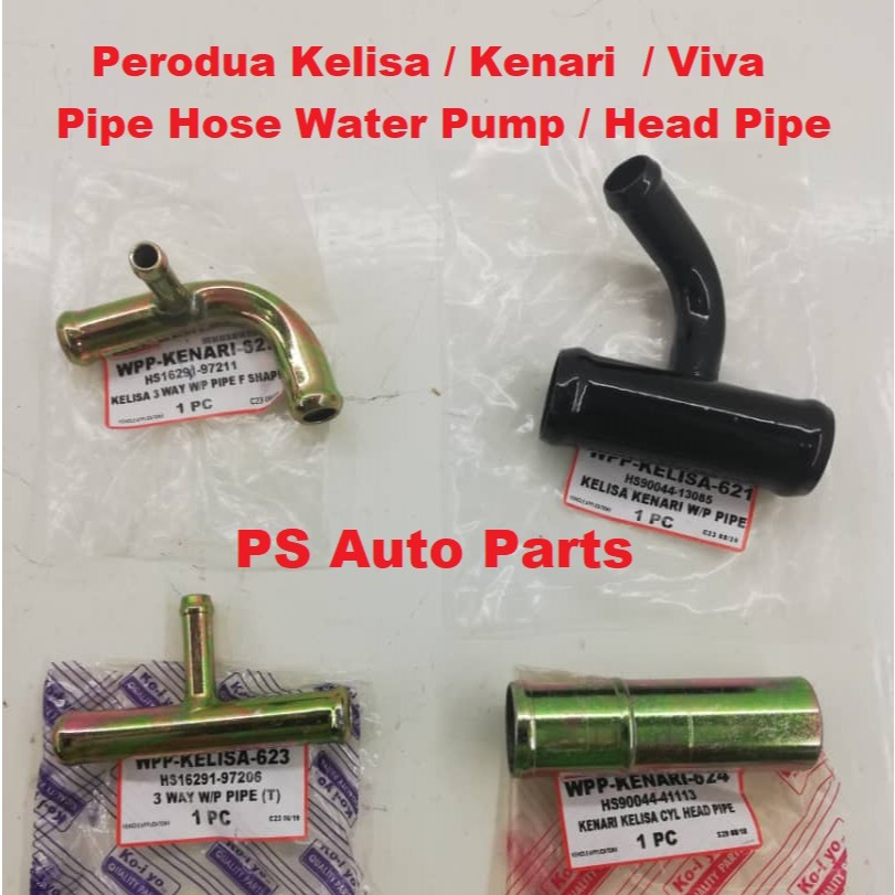 Perodua Kelisa Kenari Viva Water Pump Hose Pipe Connector Shopee Malaysia