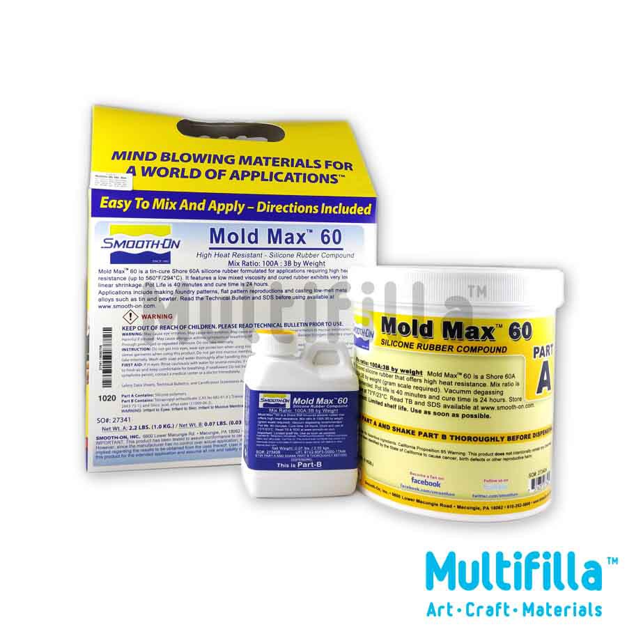 Mold Max Series Trial Kit 60 Shore A 1kg 