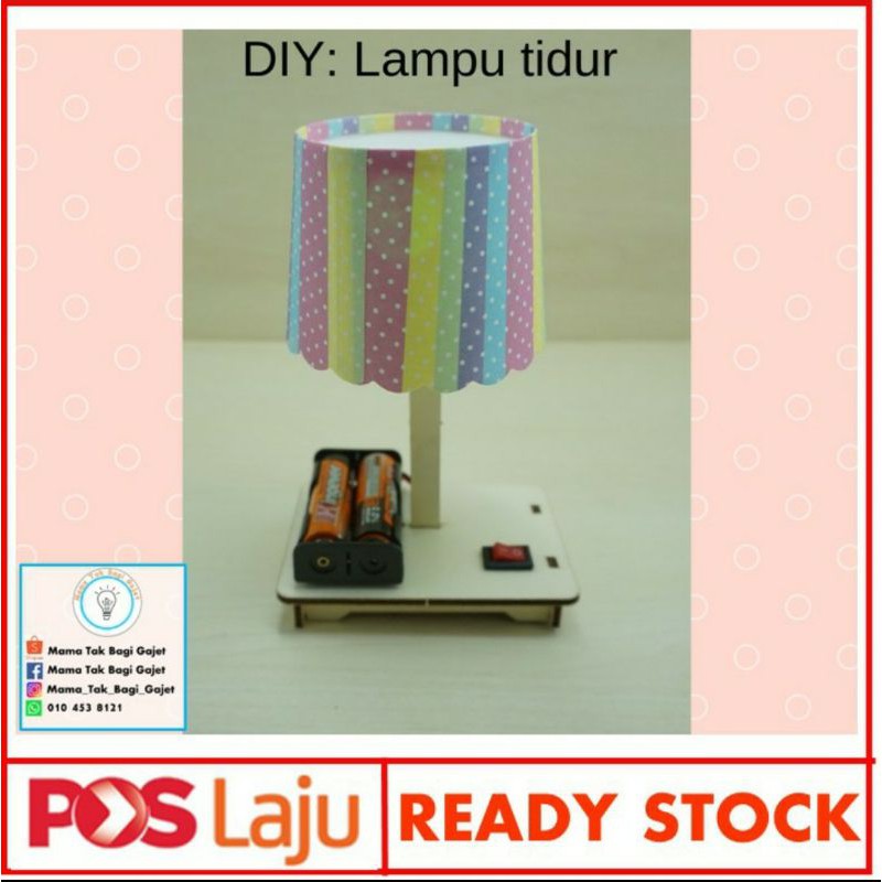 Diy Lampu Tidur For Kids Stem Educational Shopee Malaysia