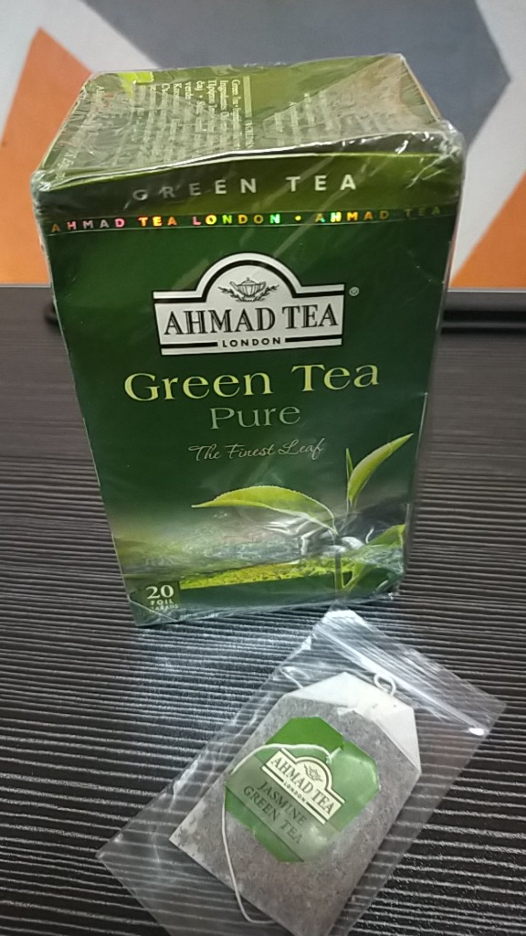 Ahmad Tea London Green Tea Pure Teh Hijau Asli Ahmad Tea London 1 Kotak 2 Gm 20 Uncang Teh Foil Shopee Malaysia