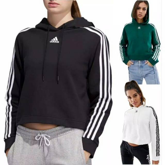 adidas green hoodie women's